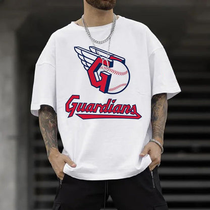 Guardians Baseball Team Men's Casual T-Shirts