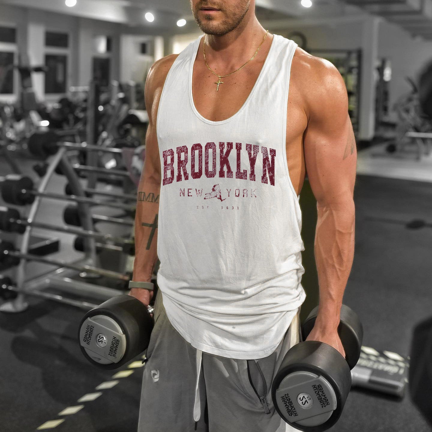 Brooklyn New York Men's Tank Top