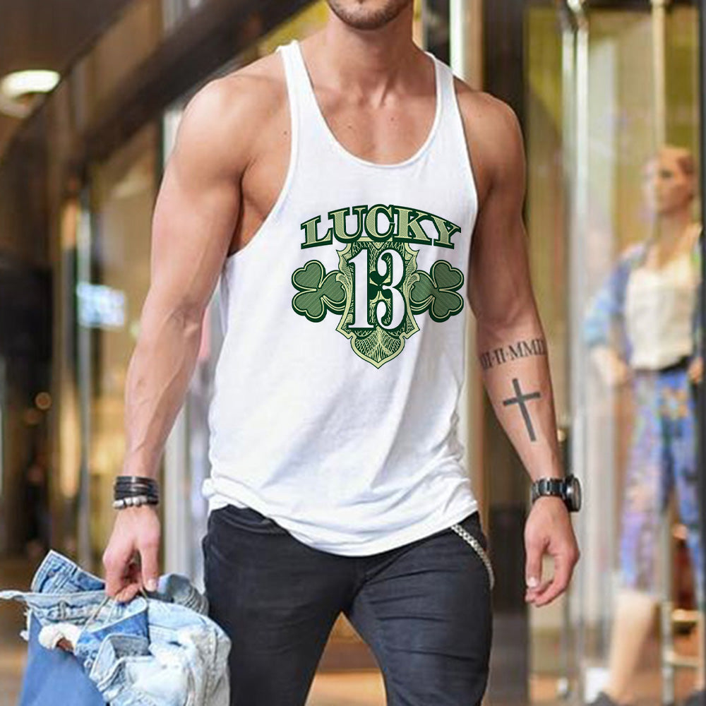 St. Patrick's Day Men's Lucky Tank Tops