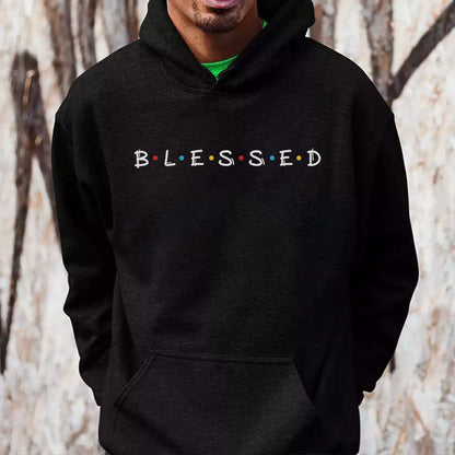 Blessed Men's Fashion Casual Hoodies