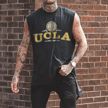 UCLA Print Men's Casual Tank Top