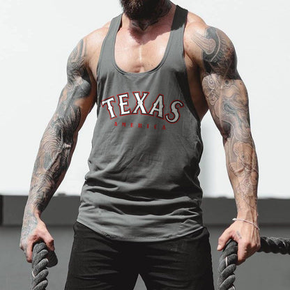 Texas Men's Sport Street Tank Top