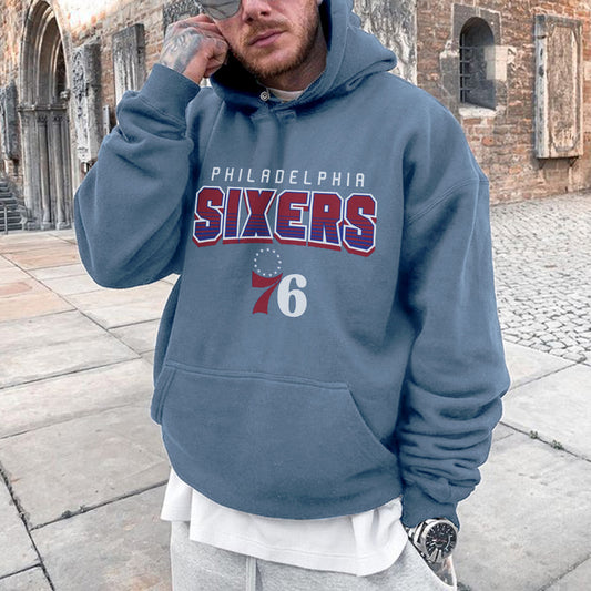 Sixers 76 Basketball Men's Sports Hoodies