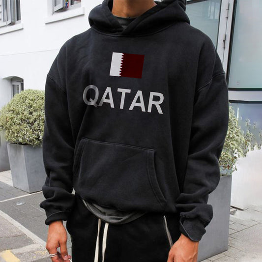 Qatar 2022 FIFA World Cup Men's Fleece Hoodie 320g