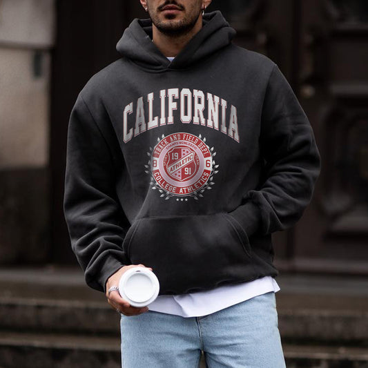 Califonia 1991 Men's Streetwear Hoodies