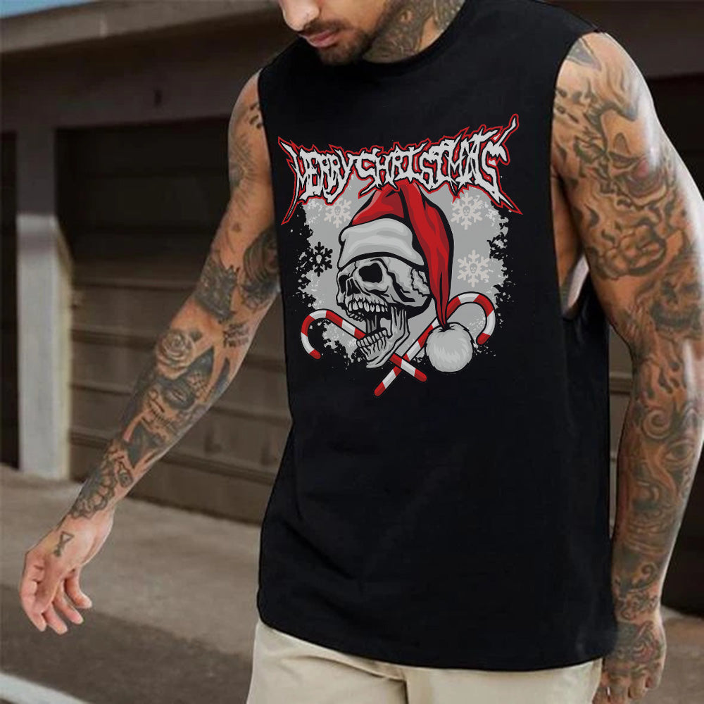 Christmas Graphic Men's Tank Top