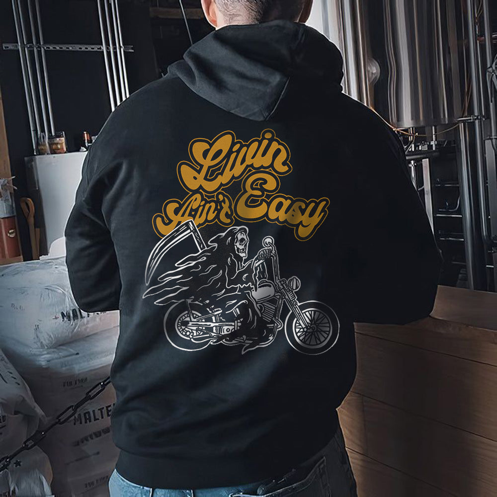 Casual Long Sleeve Men's Hoodie