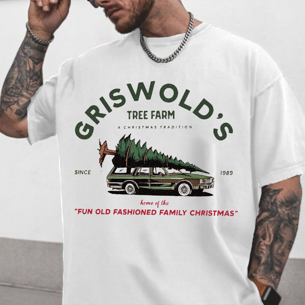 Griswold's Tree Farm Men's Casual T-Shirts