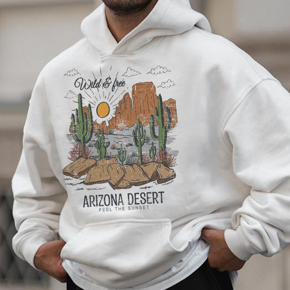 Nature Park Graphics Casual Men's Hoodie Sweatshirt