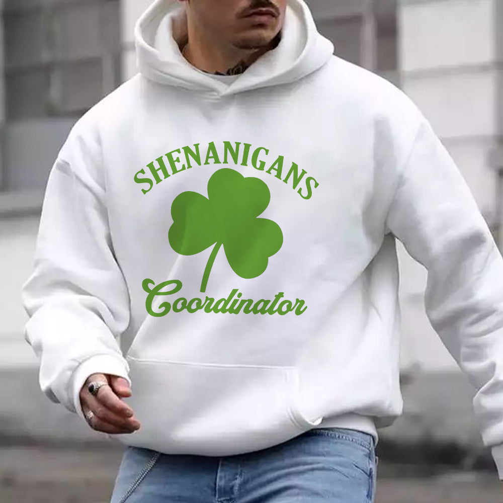 Shenanigans Coordinator Men's Funny Hoodies