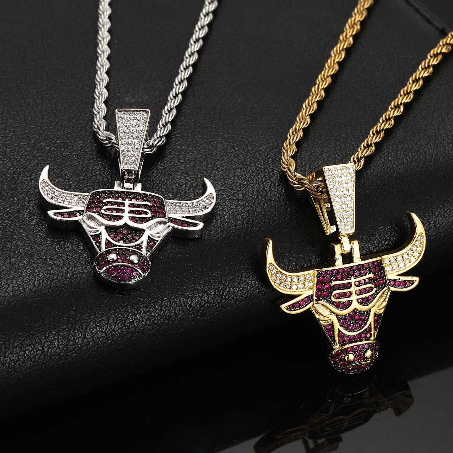 Hip Hop Pendant Personality Fans Personality Men's Necklace