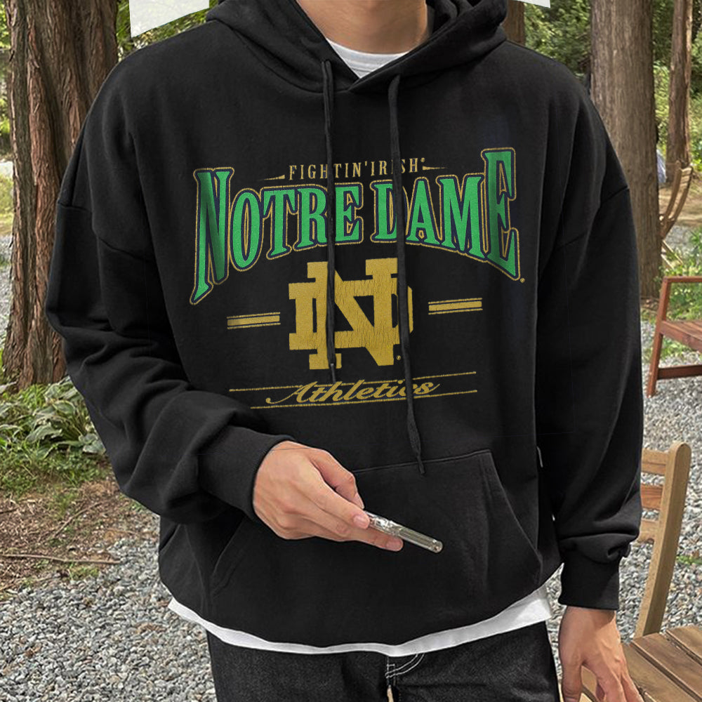 Notre Dame University Men's Fleeced Hoodies