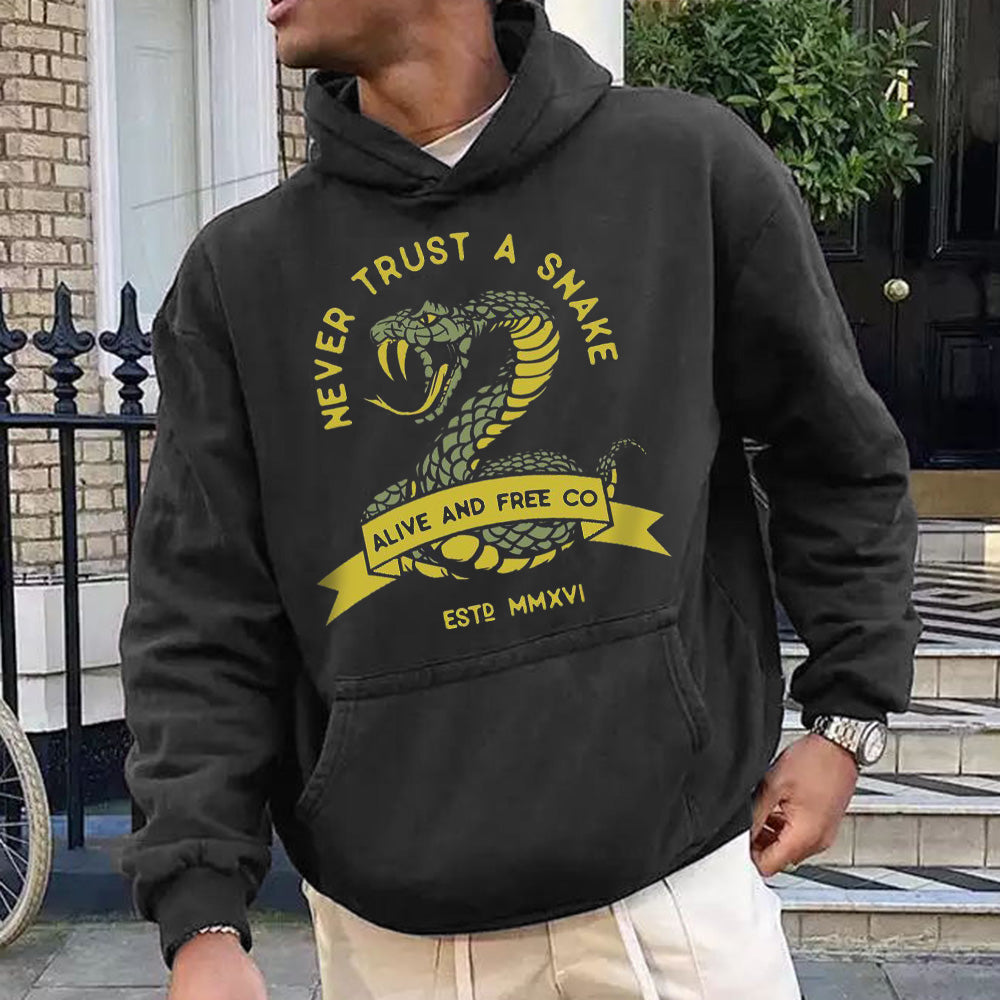 Long Sleeve Men's Hoodie