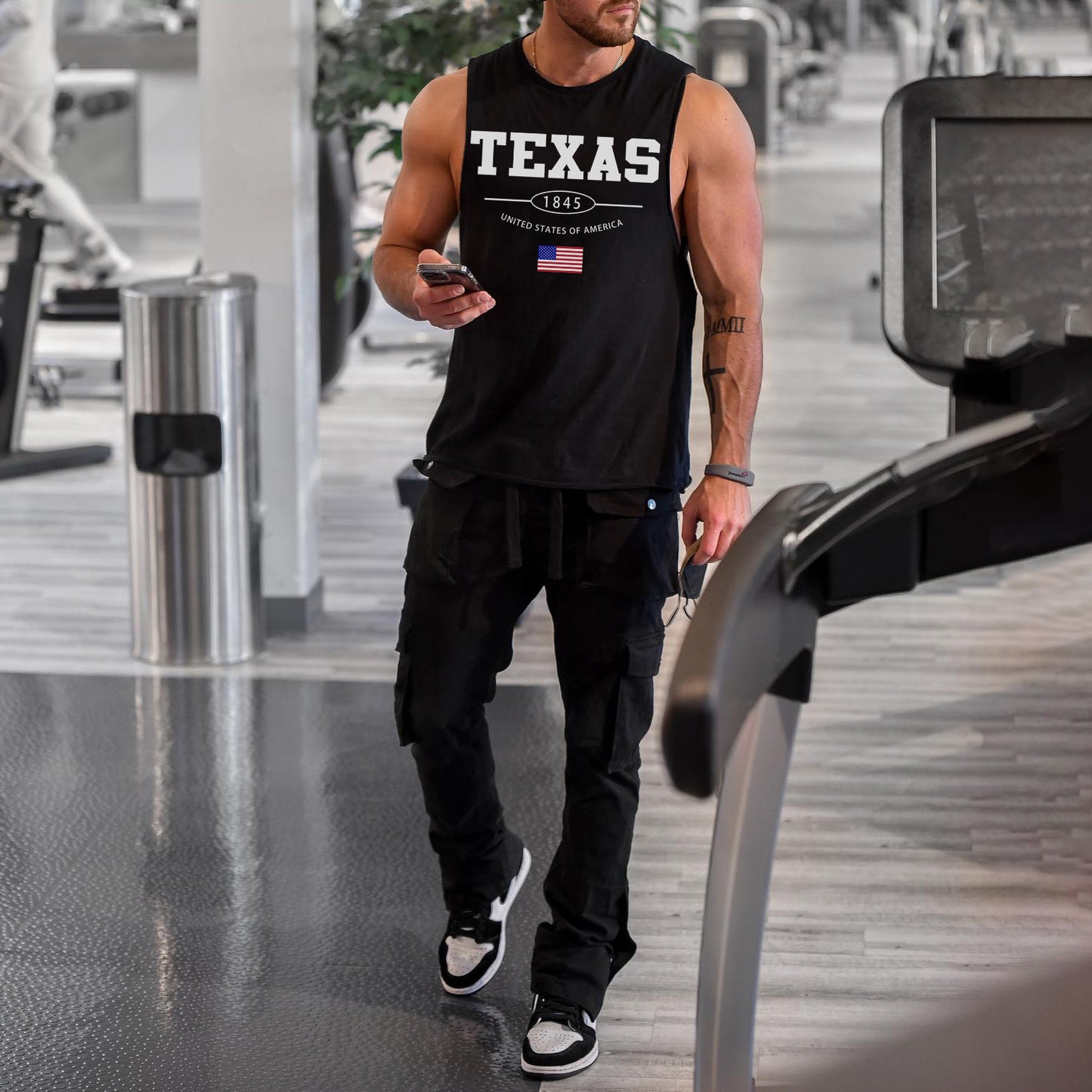 Texas 1845 Men's Street Tank Top