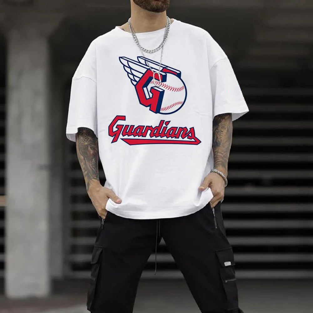 Guardians Baseball Team Men's Casual T-Shirts