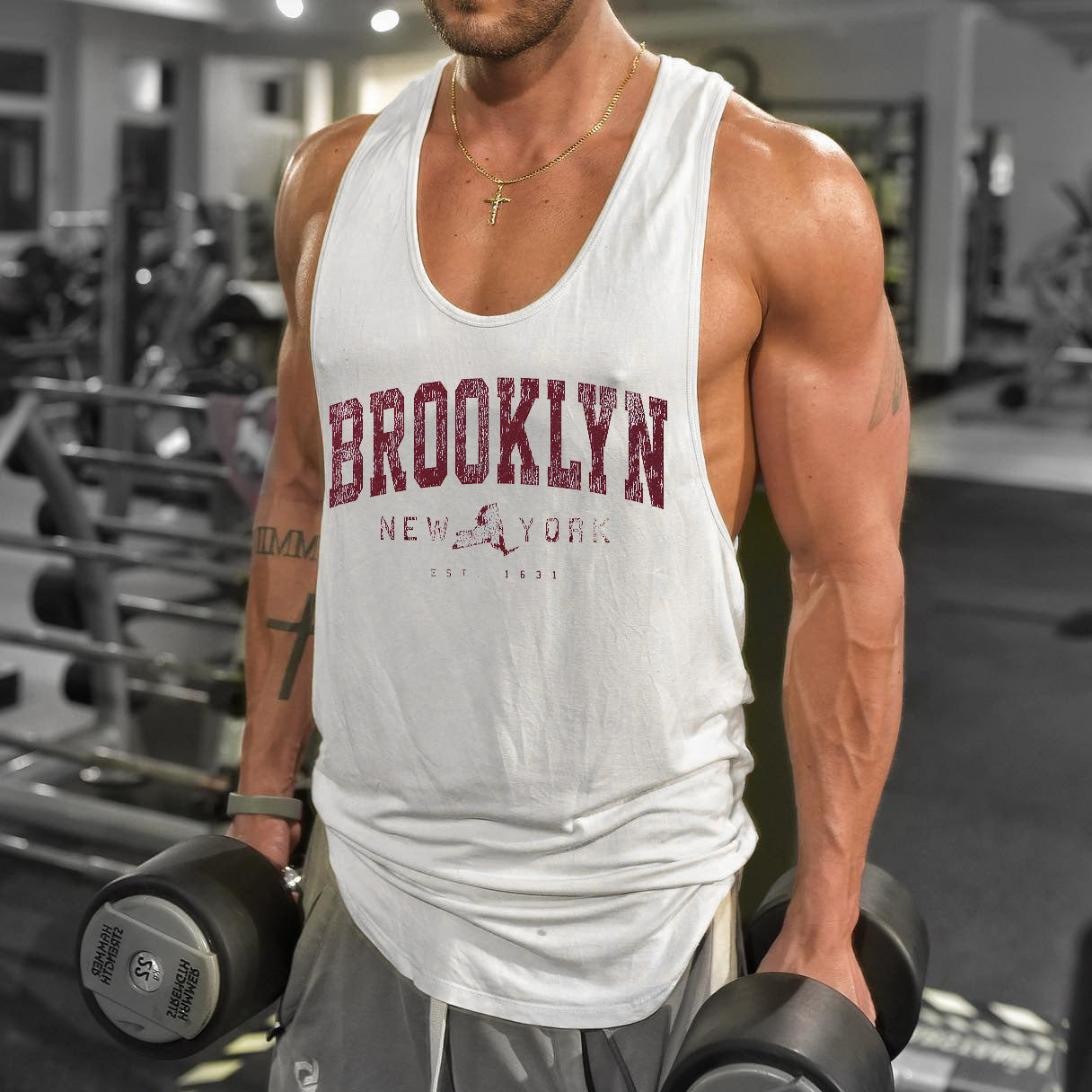 Brooklyn New York Men's Tank Top