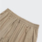 Pleated Workwear Simple Solid Color Woven Men's Shorts