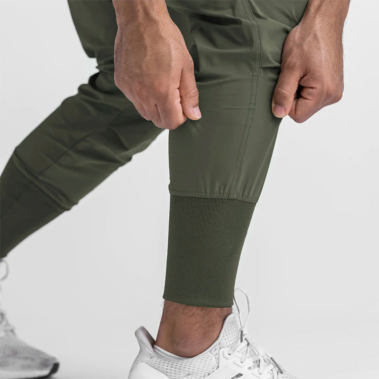 Men's Retro Tight Casual Sweatpants with Pockets