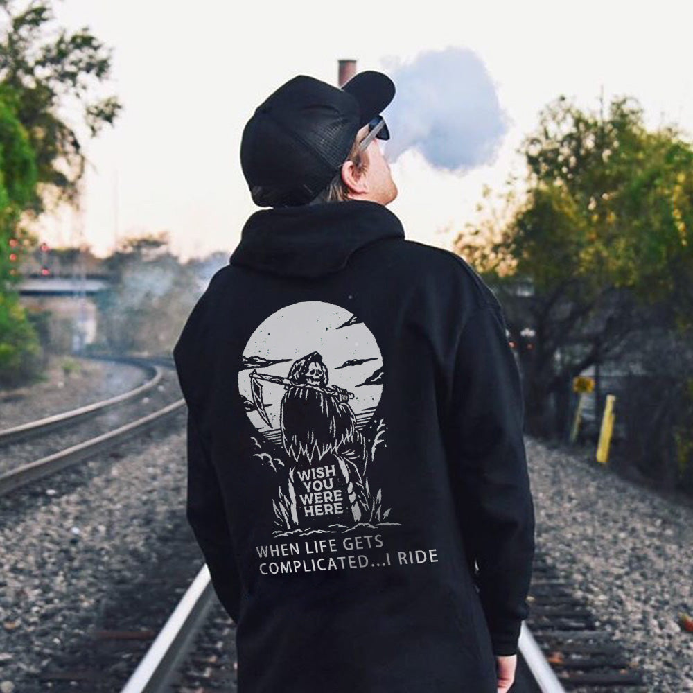 Casual Long Sleeve Men's Hoodie