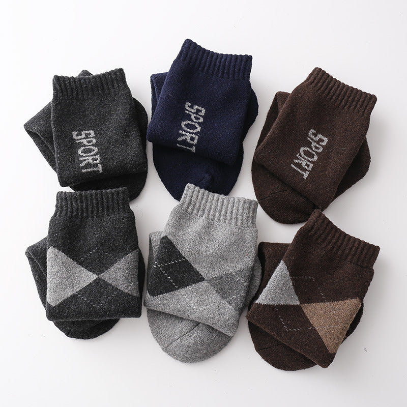 Men's 5-Pairs Crew Socks