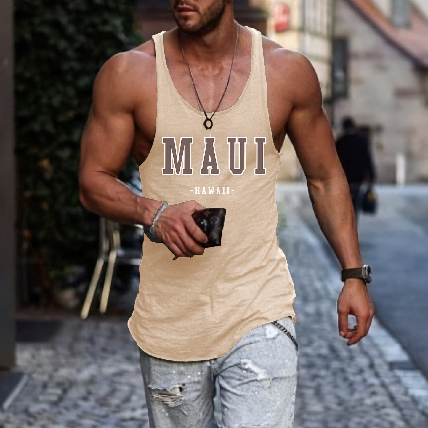 Casual Men's Sleeveless Tank Top