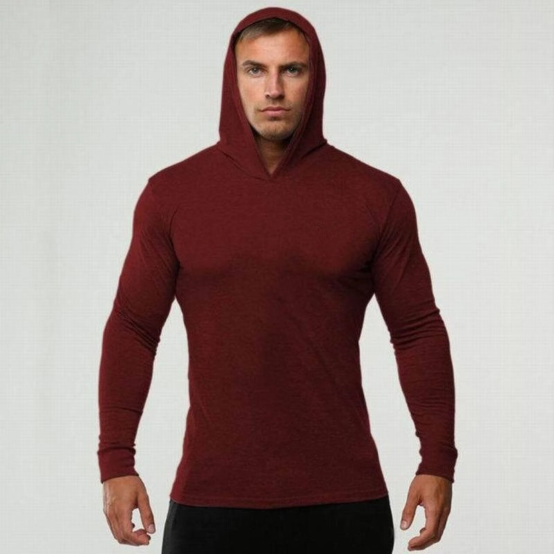 Sports Fitness Casual Men's Long Sleeve T-Shirt