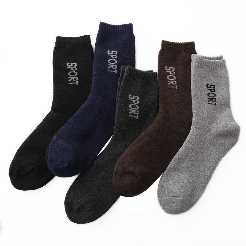 Men's 5-Pairs Crew Socks