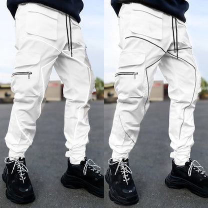 Men's Reflective Fashion Cargo Pants