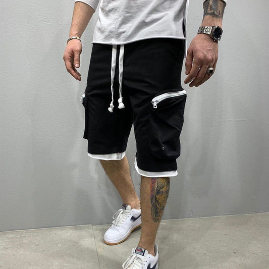 Sports Cropped Pants Multi-pocket Casual Cargo Shorts