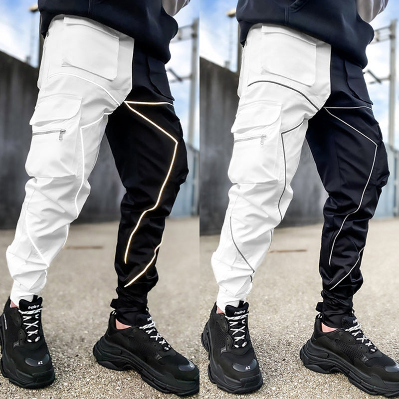 Men's Reflective Fashion Cargo Pants